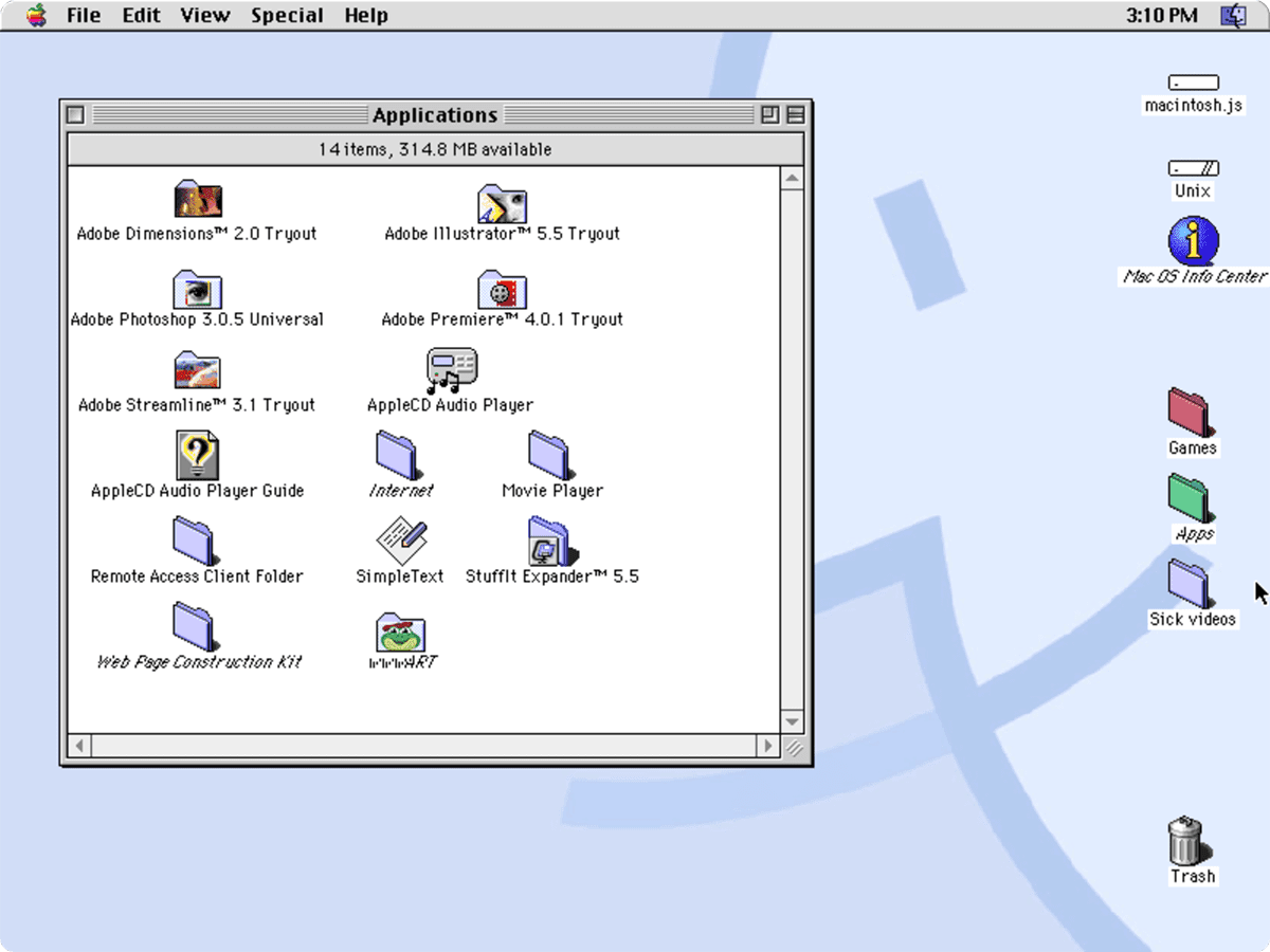 classic mac emulator snow leopard